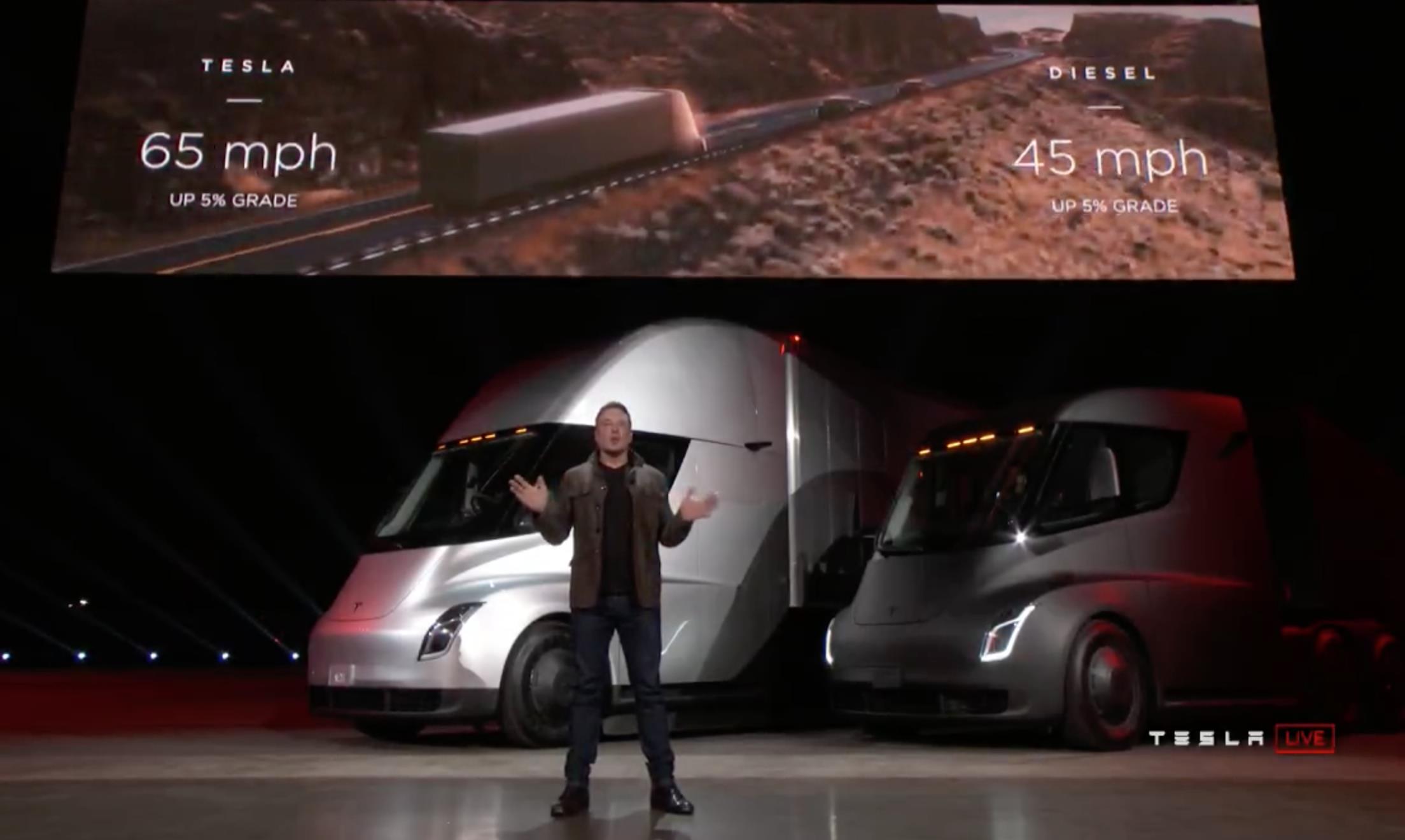 Tesla Semi fotoğrafları galerisi